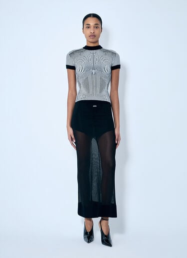 Morphing 细条纹上衣 Jean Paul Gaultier Morphing 细条纹上衣 灰色 jpg0259014