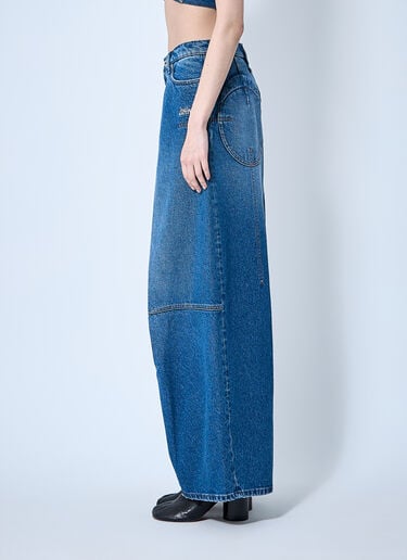 Loose Denim Jeans Jean Paul Gaultier Loose Denim Jeans Blue jpg0260005