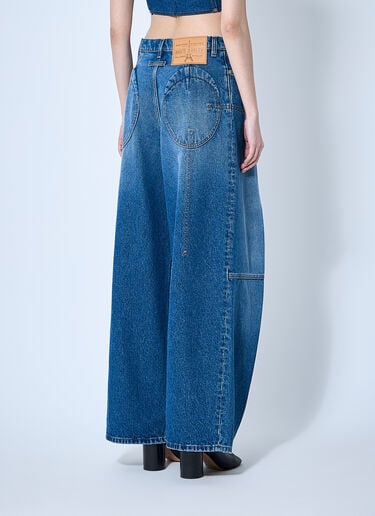 Jean Paul Gaultier Loose Denim Jeans Blue jpg0260005