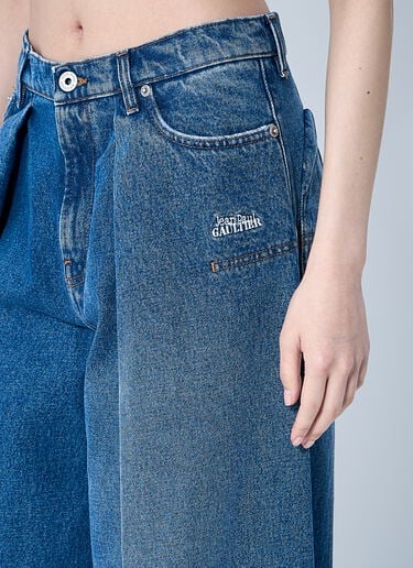Loose Denim Jeans Jean Paul Gaultier Loose Denim Jeans Blue jpg0260005