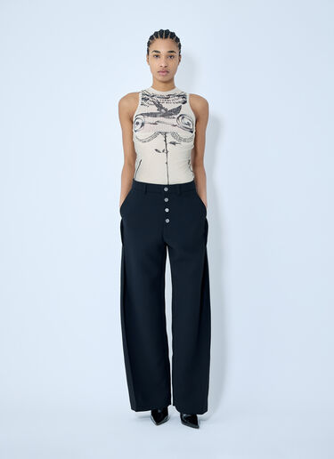 Sculptural Pants Jean Paul Gaultier Sculptural Pants Black jpg0260006