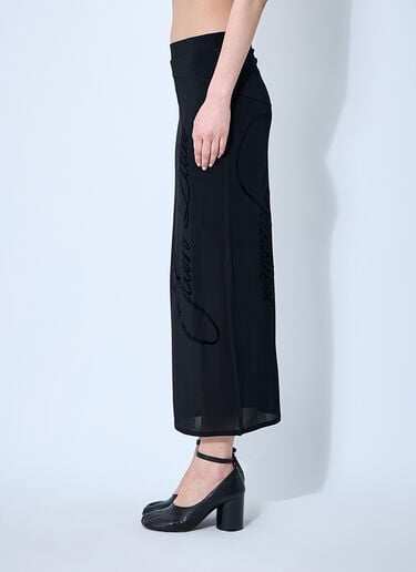 Mesh Tattoo Midi Skirt Jean Paul Gaultier Mesh Tattoo Midi Skirt Black jpg0260008
