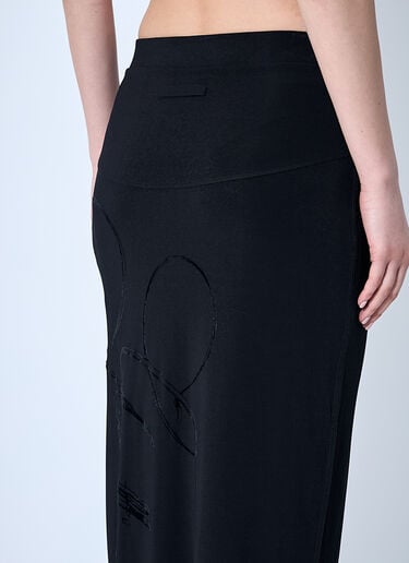 Mesh Tattoo Midi Skirt Jean Paul Gaultier Mesh Tattoo Midi Skirt Black jpg0260008
