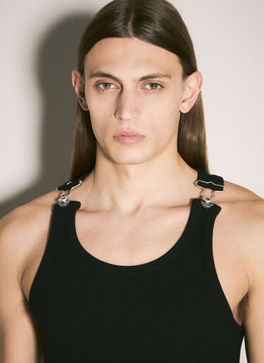 Overall Buckles Tank Top Jean Paul Gaultier Overall Buckles Tank Top Black jpg0359003
