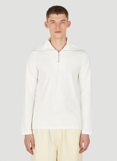 正面拉链上衣 Jil Sander+ 正面拉链上衣 白色 jsp0149018