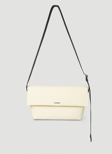 로고 크로스바디 백 Jil Sander+ 로고 크로스바디 백 White jsp0151018