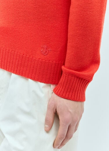 Jil Sander+ Crewneck Wool Sweater Red jsp0156006