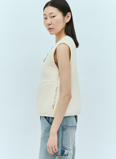 가볍게 패딩 마감된 집업 베스트 Jil Sander+ 가볍게 패딩 마감된 집업 베스트 베이지 jsp0255005