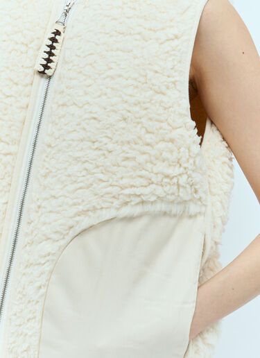 가볍게 패딩 마감된 집업 베스트 Jil Sander+ 가볍게 패딩 마감된 집업 베스트 베이지 jsp0255005