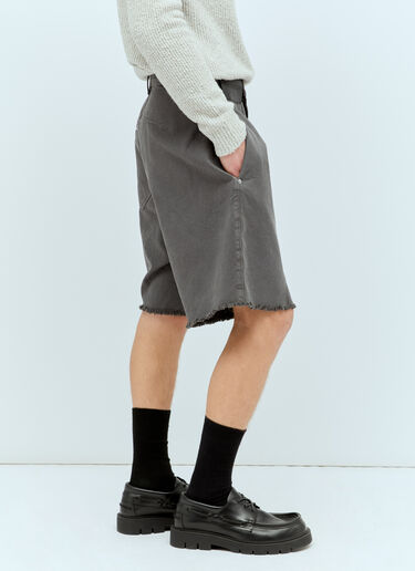 JW Anderson 트위스티드 워크웨어 버뮤다 쇼츠 그레이 jwa0156001