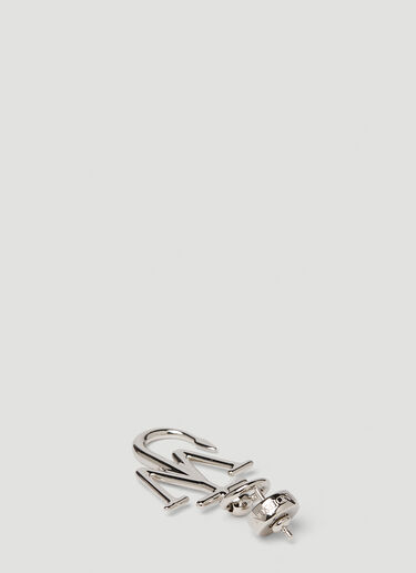 JW Anderson 不对称锚形耳环 银 jwa0249030