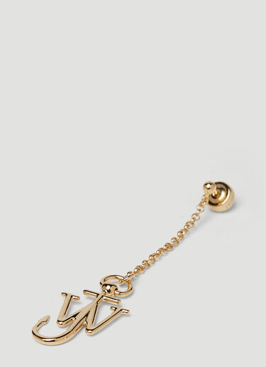 JW Anderson 不对称锚形耳环 银 jwa0249030
