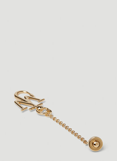 JW Anderson 不对称锚形耳环 银 jwa0249030