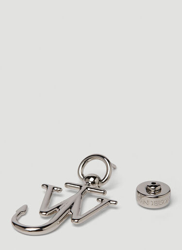 JW Anderson 不对称锚形耳环 银 jwa0249030