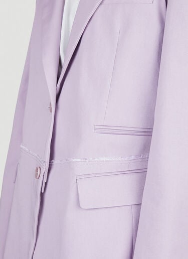 デコンストラクト ブレザー JW Anderson デコンストラクト ブレザー ライラック jwa0251010