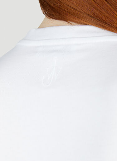 JW Anderson Globe T-Shirt White jwa0252005