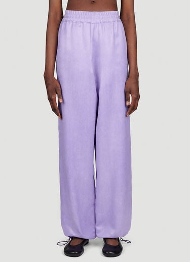 JW Anderson Wide Leg Suit Pants Purple jwa0253002
