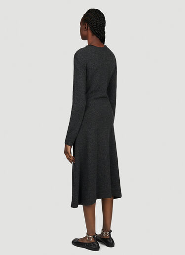 Padlock Strap Tie Dress JW Anderson Padlock Strap Tie Dress Grey jwa0253011