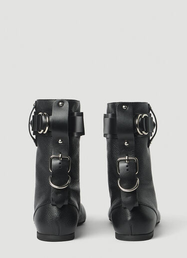 Leather Boxing Boots JW Anderson Leather Boxing Boots Black jwa0253022