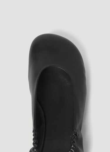 吊饰芭蕾鞋 JW Anderson 吊饰芭蕾鞋 黑色 jwa0253023