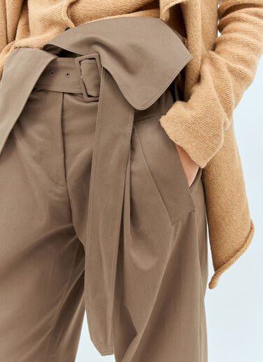 Fold-Over Pants JW Anderson Fold-Over Pants Brown jwa0258002