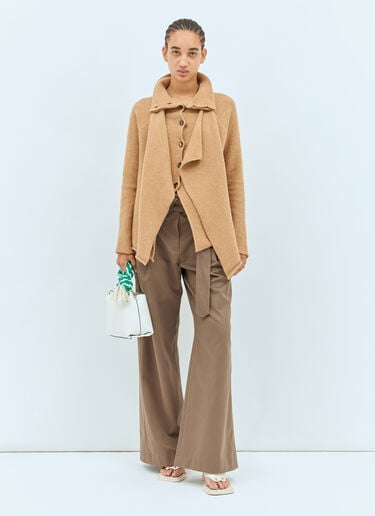 JW Anderson Layered Cardigan Beige jwa0258007