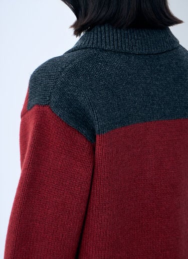 JW Anderson House' 嵌花 polo 衫  红色 jwa0259002