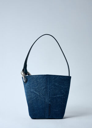 JW Anderson 小号 JWA 牛仔布桶包  蓝色 jwa0259008