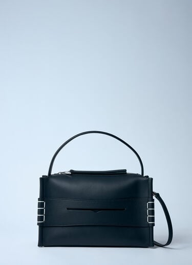 JW Anderson Leather Loafer Bag Black jwa0259009