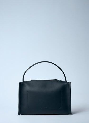JW Anderson Leather Loafer Bag Black jwa0259009