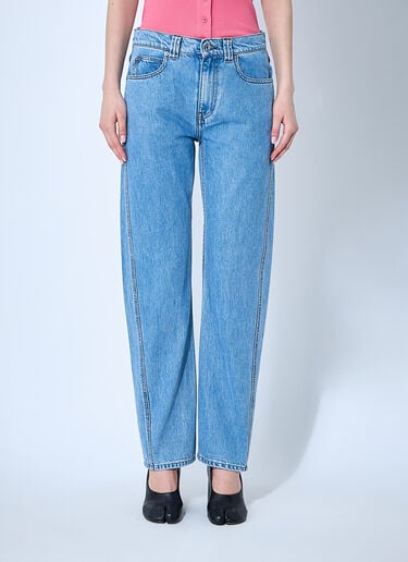 扭纹牛仔裤 JW Anderson 扭纹牛仔裤 浅蓝色 jwa0260005