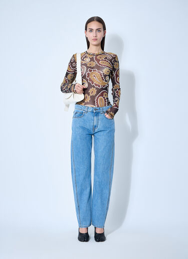 Underpinning Top JW Anderson Underpinning Top Brown jwa0260006