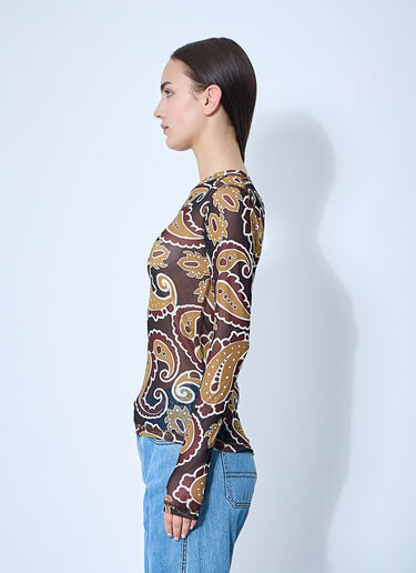 Underpinning Top JW Anderson Underpinning Top Brown jwa0260006