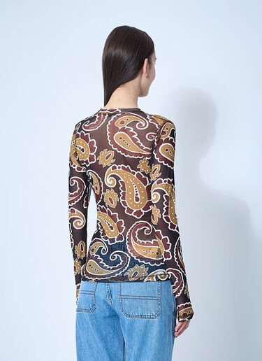 Underpinning Top JW Anderson Underpinning Top Brown jwa0260006