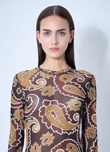Underpinning Top JW Anderson Underpinning Top Brown jwa0260006