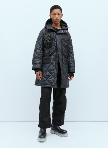 Quilted Ripstop Jacket Junya Watanabe Quilted Ripstop Jacket Black jwn0154001