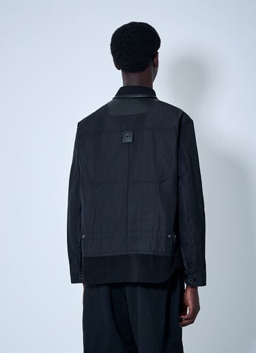 Junya Watanabe Shell Bomber Jacket Black jwn0160005