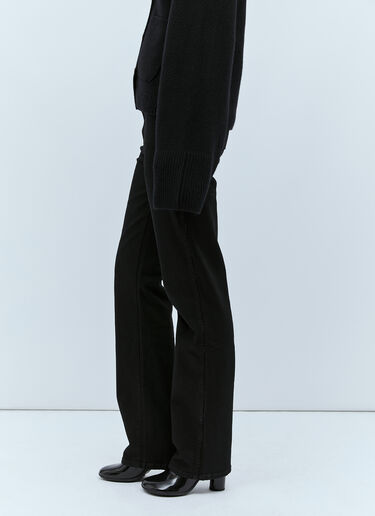 KHAITE Danielle Denim Jeans Black kha0253004