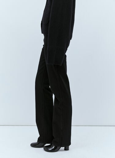 Danielle Denim Jeans KHAITE Danielle Denim Jeans Black kha0253004
