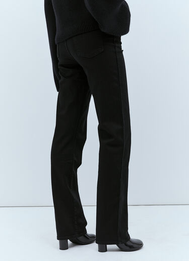 KHAITE Danielle Denim Jeans Black kha0253004