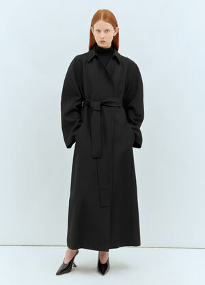 Khaite Roth Coat Black kha0257001