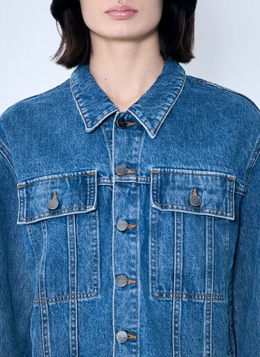 Saunder Denim Jacket Khaite Saunder Denim Jacket Blue kha0259027