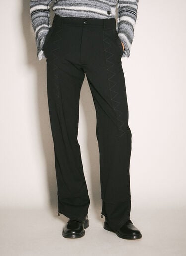 Jacklight Wool Pants Kiko Kostadinov Jacklight Wool Pants Black kko0158003