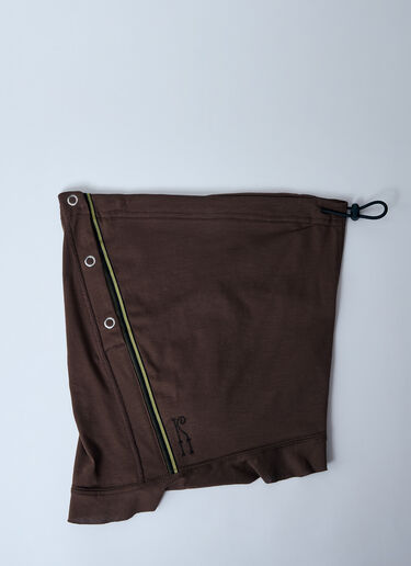 Alec K-Dart Gaiter Scarf Kiko Kostadinov Alec K-Dart Gaiter Scarf Brown kko0160015