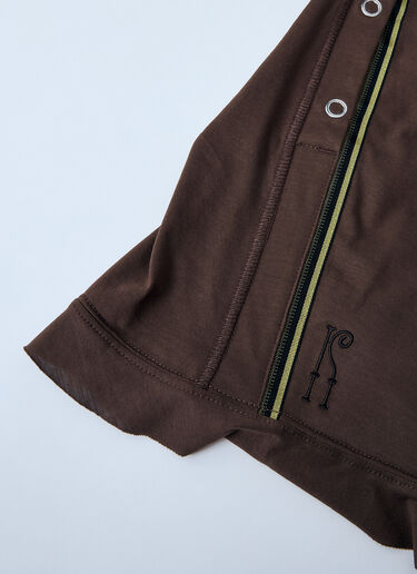Alec K-Dart Gaiter Scarf Kiko Kostadinov Alec K-Dart Gaiter Scarf Brown kko0160015