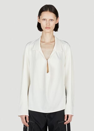 Kiko Kostadinov Two Way Shirt White kko0252006