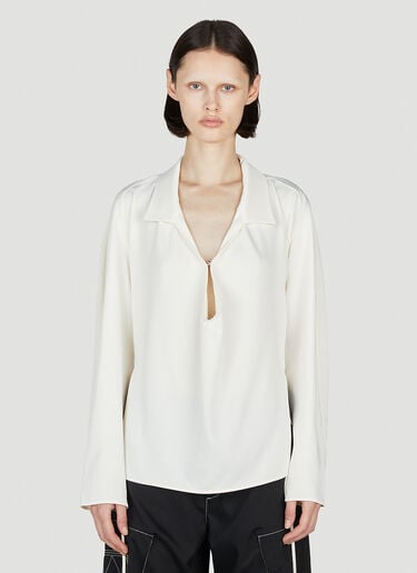 Kiko Kostadinov Two Way Shirt White kko0252006