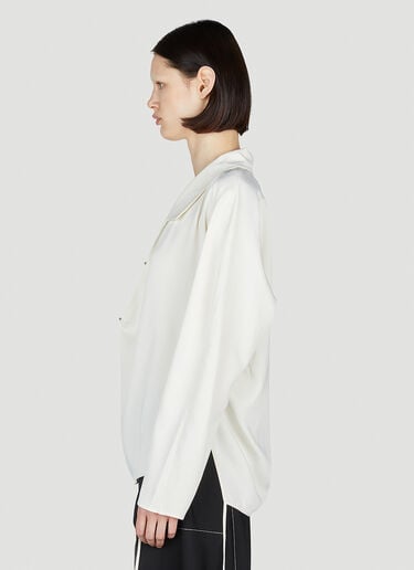 Two Way Shirt Kiko Kostadinov Two Way Shirt White kko0252006