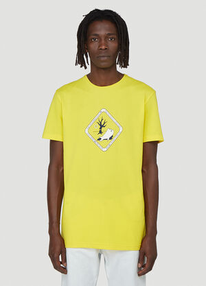 LN-CC x Kyle Platts T 01 Danger T-Shirt Yellow kyl0342003
