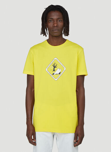 LN-CC x Kyle Platts T 01 Danger T-Shirt Yellow kyl0342003